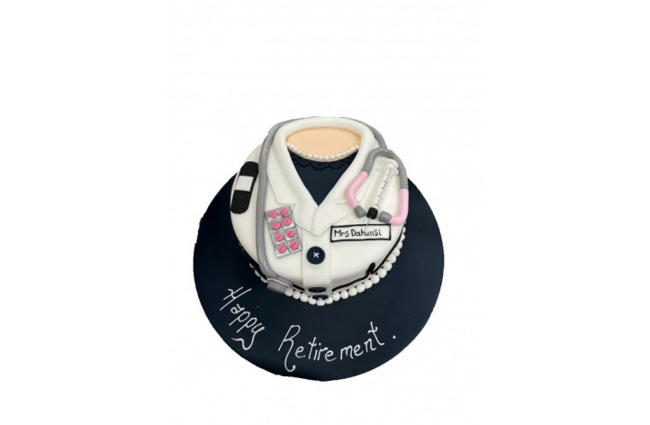 doctors outfit cake